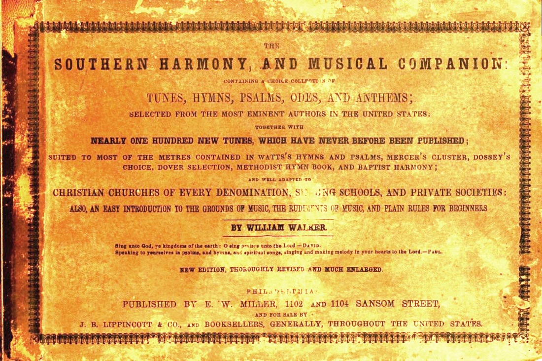 Cover of William Walker's SOUTHERN HARMONY
